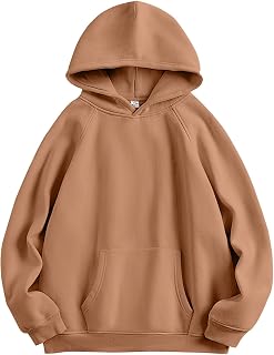 ANRABESS Hoodies for Women Oversized Fleece Sweatshirts | Long Sleeve Comfort Pullover, Baggy Relaxed, 2026 Fall Outfits, Winter Layering, Y2K Fashion Clothes, Travel & Everyday Wear