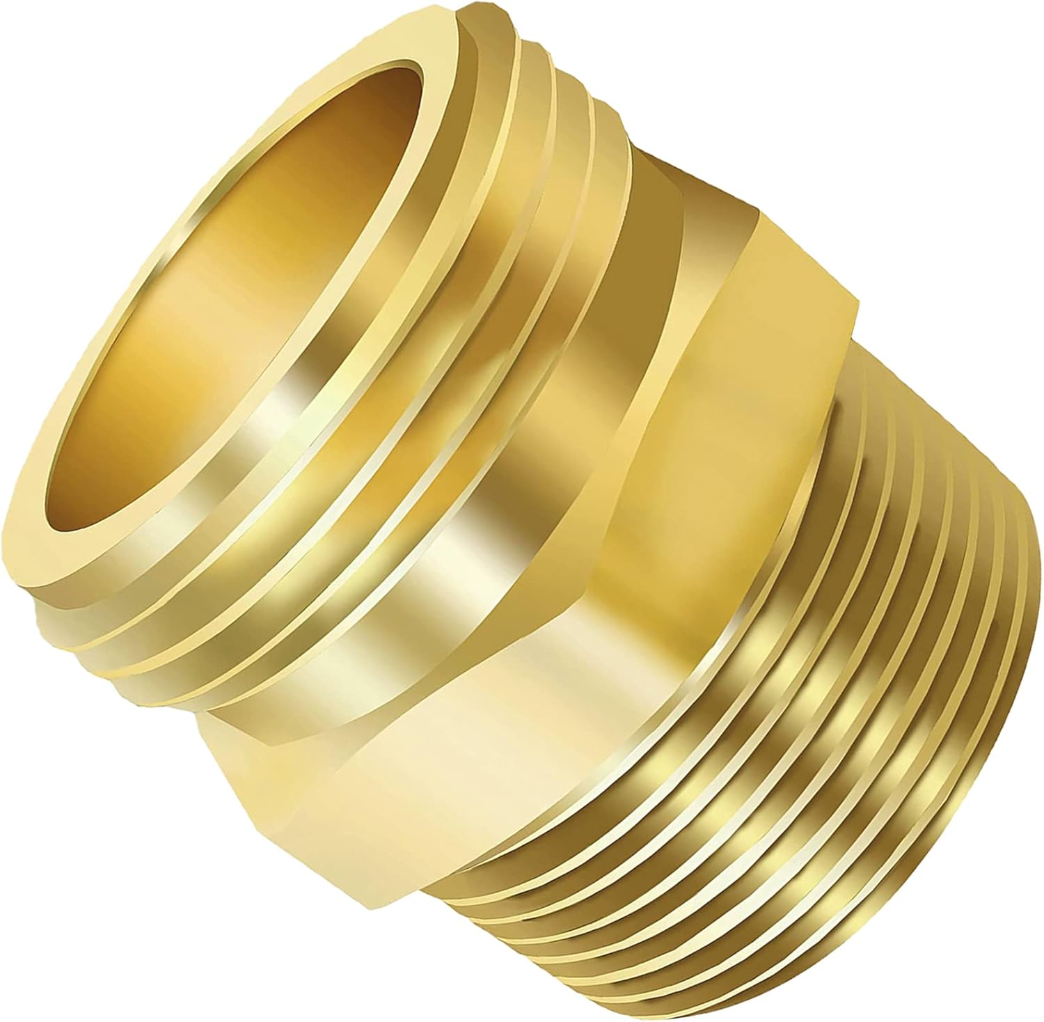 Buy Fire Equipment Hexagonal Nipple Fitting Brass Fire Hose Adapter 21