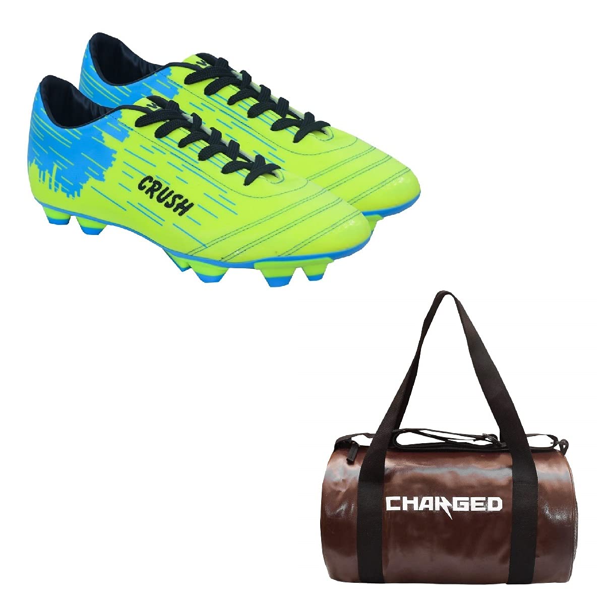 charged Sports Bag Adena Brown With Gowin Football Shoe Crush Green Cyan Size-6-picture-18