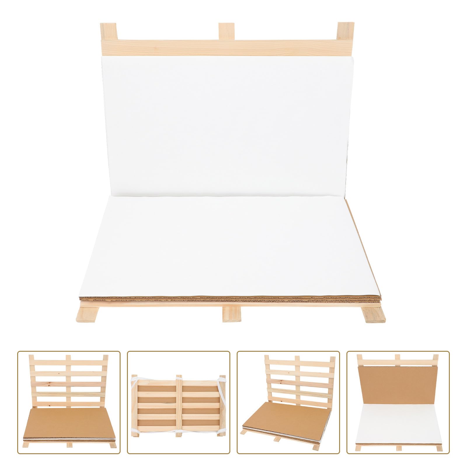 ZUNOXAZ Support D'herbier en Lamelles de Bois avec Clip pour Spécimens de Plantes, Matériel Synthétique Pratique et Facile à Ranger, pour Garçon et Filles et Enseignants