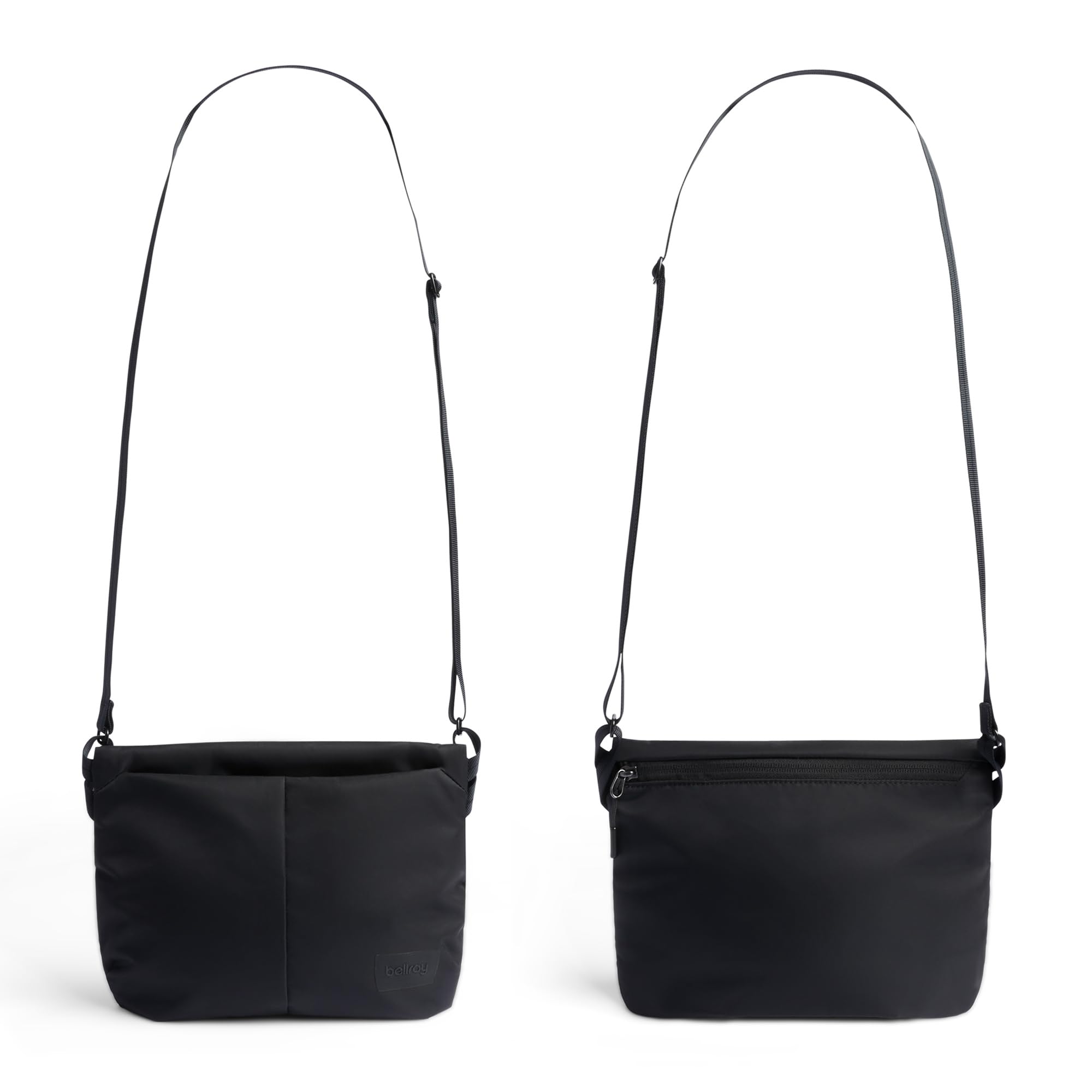 Bellroy Laneway Sacoche (vielseitige, flache Umhängetasche, schlanke Reisetasche für Reisepässe, Telefon und andere Kleinigkeiten) - Ink