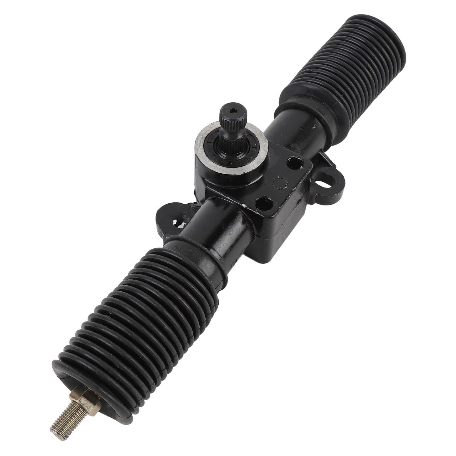 Generic 30T 325mm Stalowy Drążek Kierowniczy i Zębnik o Wysokiej Twardości Układ Wspomagania Kierownicy dla Majsterkowiczów Go Kart ATV
