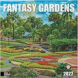 RED EMBER Fantasy Gardens 2022 Hangable Wall Calendar - 12' x 24' Opened - Thick & Sturdy Paper -...