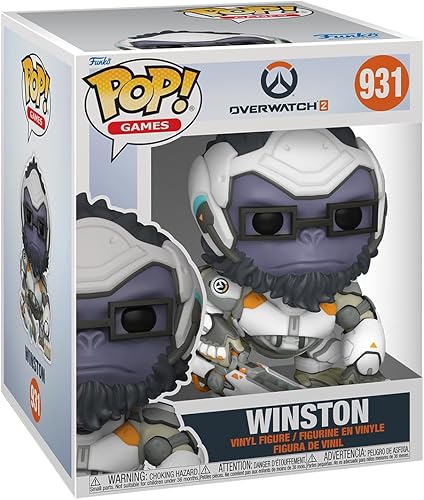 Miniatura 1 de Funko POP! Super: Overwatch 2 - Winston - Overwatch - Figura de vinilo coleccionable - Idea de regalo - Producto oficial - para niños y adultos -