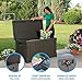 Lifetime 60089 Deck Storage Box, 116 gallon, brown