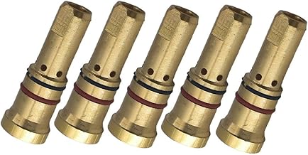 MIG Welding Gas Diffuser for Bernard 5-Pack 4335 Compatible with Q/S 200-300A MIG Systems - Copper Gas Diffuser for 1500/4280/7400 Contact Tips & 4295/4391-4394 Nozzles