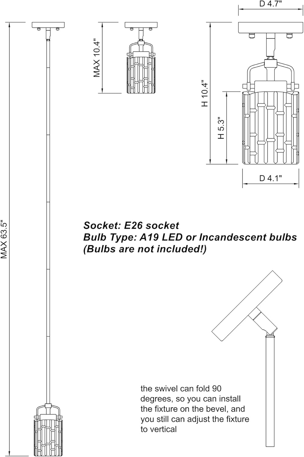 Color brass ALICE HOUSE Mini Modern Pendant Lighting Over Kitchen Island, Brushed Brass Hanging Lamp, Contemporary Farmhouse Glass Pendant Light for Dining Room, Bathroom, ETL Listed, AL2218-P1