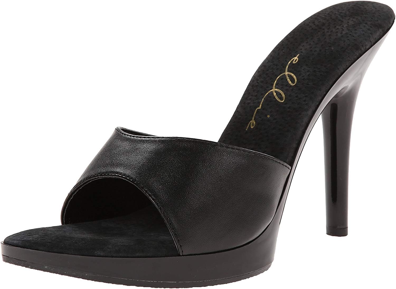 Ellie Shoes Women's 502 Vanity Dress Sandal, Black/Black Matte, 8 M US