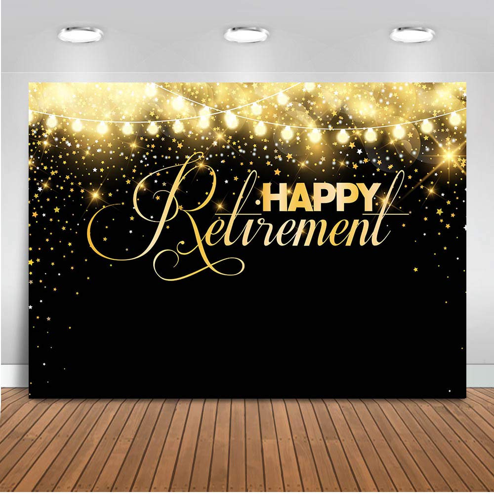 Retirement Step and Repeat Banner, Retirement Backdrop, Event Backdrop