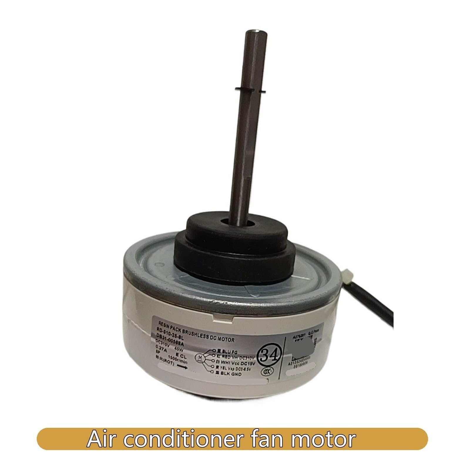 Motore Del Ventilatore DC Del Condizionatore D'aria, Compatibile for Samsung, RD-310-25-8L DB31-00588A DC310V 45W 1500r/Min Parti Condizionanti