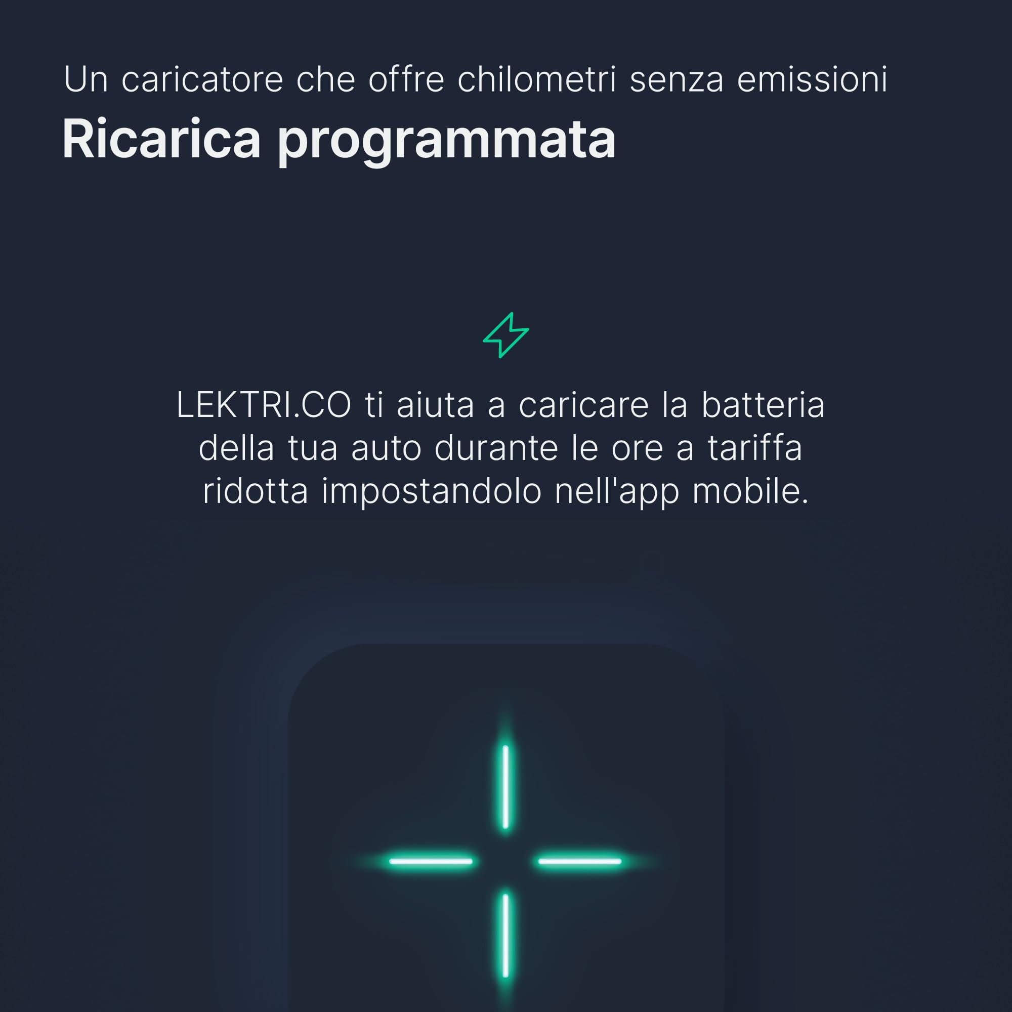 Stazione di ricarica domestica EV smart LEKTRI·CO: Wi-Fi, cavo Tipo 2 5m con shutter, 6A-32A, trifase, 22 kW, App mobile, per interni/esterni, IP54
