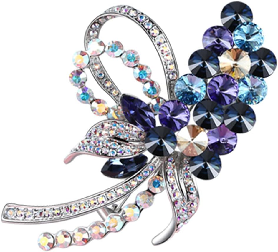 Elegant Wheat Ear Brooch Pins Suit Coat Flower Corsage Pins Fashion Hundred Matching Decorations for Girlfriend