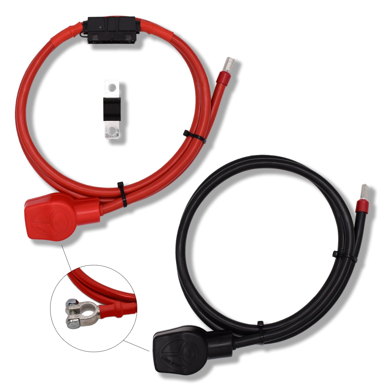 CAVO HGV PER Auto Camion Camion Resistente 300 Amp Cinghia Viva O Terrestre Batteria Piombo EUR 38,33 - IT - Foto 14