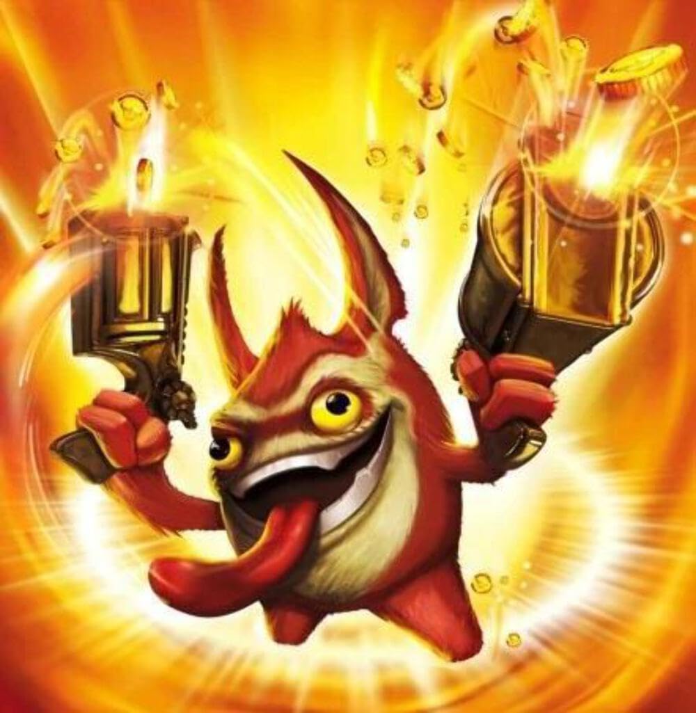 Skylanders: Spyro's Adventure - Trigger Happy character figure