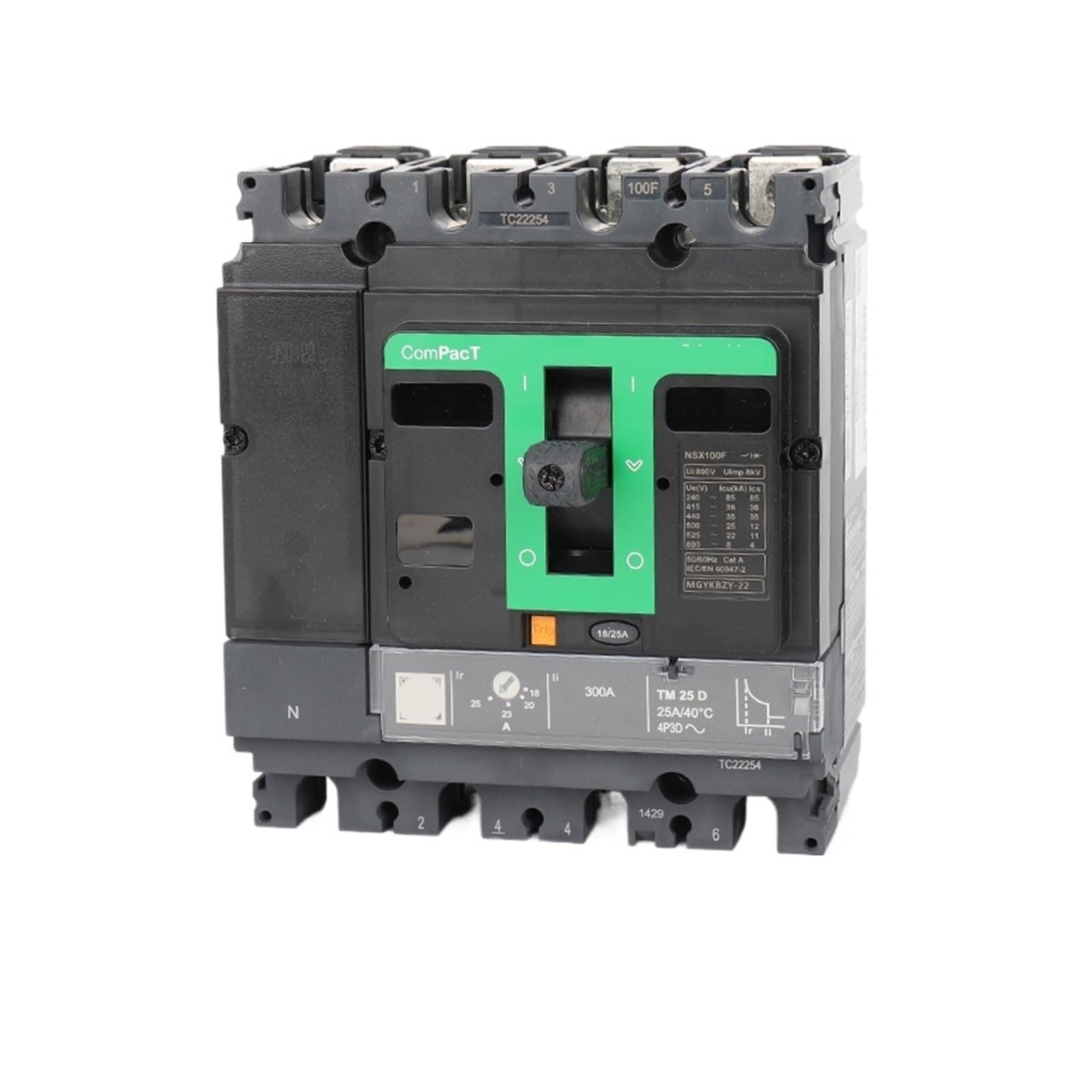 TYEXCZARF 4P 100F/160F/250F/400F/630F Molded Case Circuit Breaker(NSX250F TMD 250)