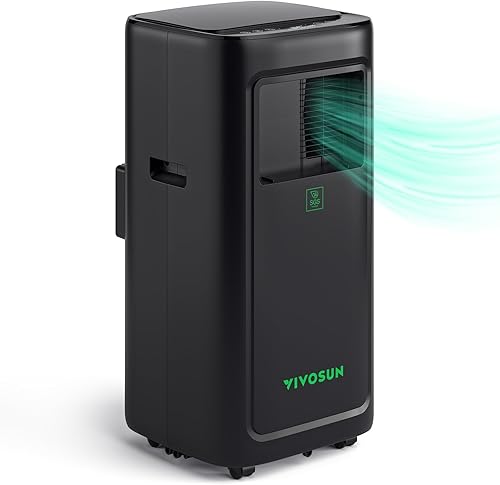 VIVOSUN AeroLush C08 - Aire acondicionado inteligente, 8000BTU, función 4 en 1, con sonda de sensor de temperatura y humedad, control remoto