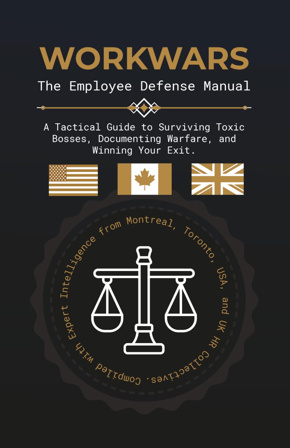 WORKWARS: The Employee Defense Manual: A Tactical Guide to Surviving Toxic Bosses, Documenting Warfare, and Winning Your Exit.