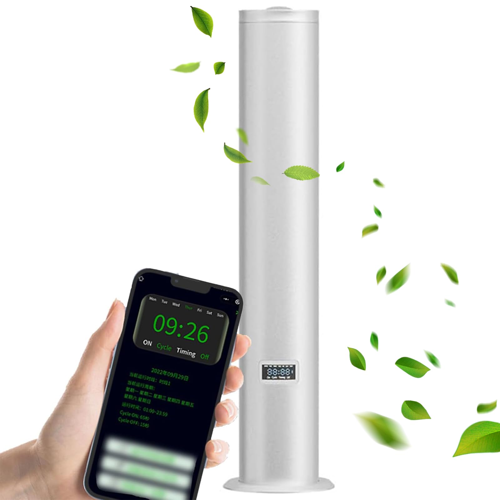 Diffuseur d'huiles essentielles pour grand espace de 1500 m³ sans contrainte d'eau