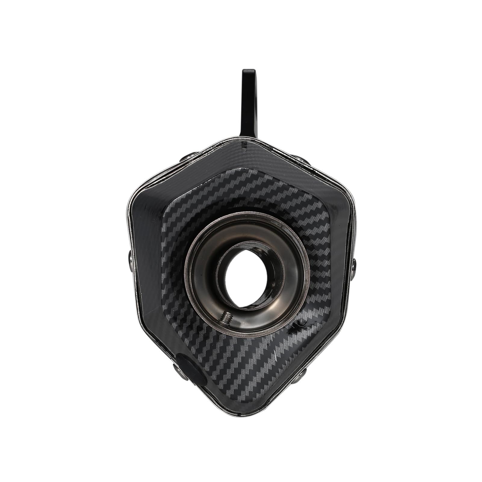 Shkalacar Silenciador de Escape Moto 38-51mm Universal, Tubos de Escape de 1,5 a 2 Pulgadas, Tubo de Cola de Repuesto Resistente a Altas Temperaturas para Motocicleta