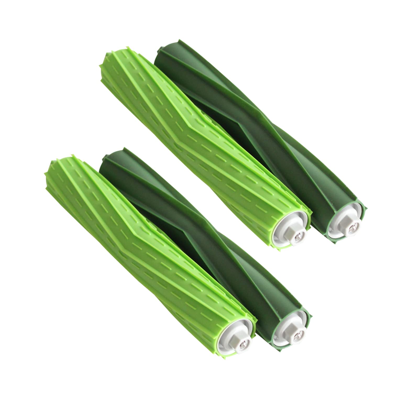 Rubber Roller Brushes, Replacement Parts for irobot Roomba i,e&j Series,i3 i3+ i4 i6 i6+ i7 i7+ i8 i8+ E5 E6 E7 Vacuum Cleaner(2 Set Multi-Surface Rubber Brushes)