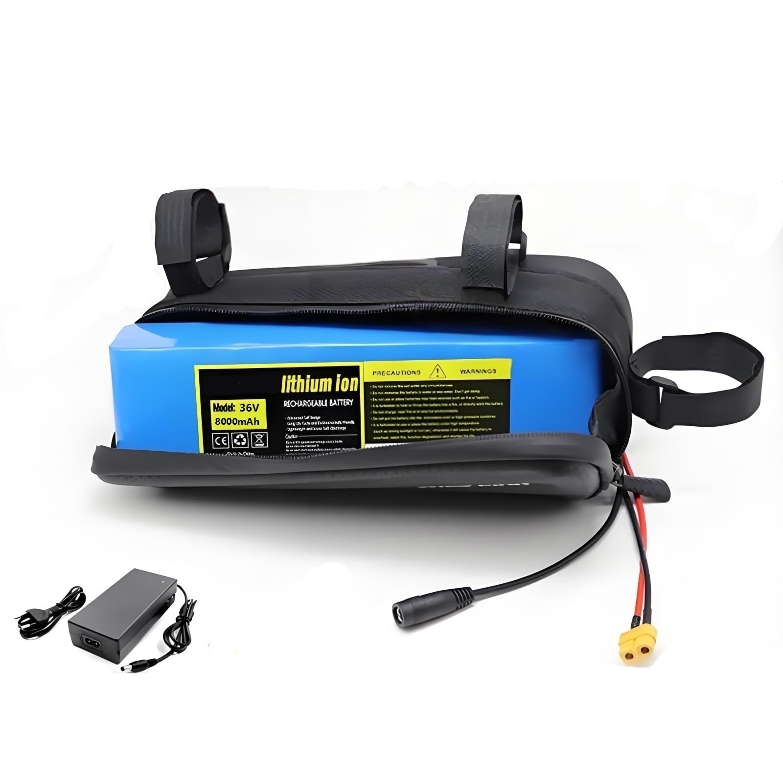 BOGJFC Batería Litio 36V 8Ah 10S3P para Patinete Eléctrico & Hoverboard 500W XT60-DC con Bolsa Impermeable