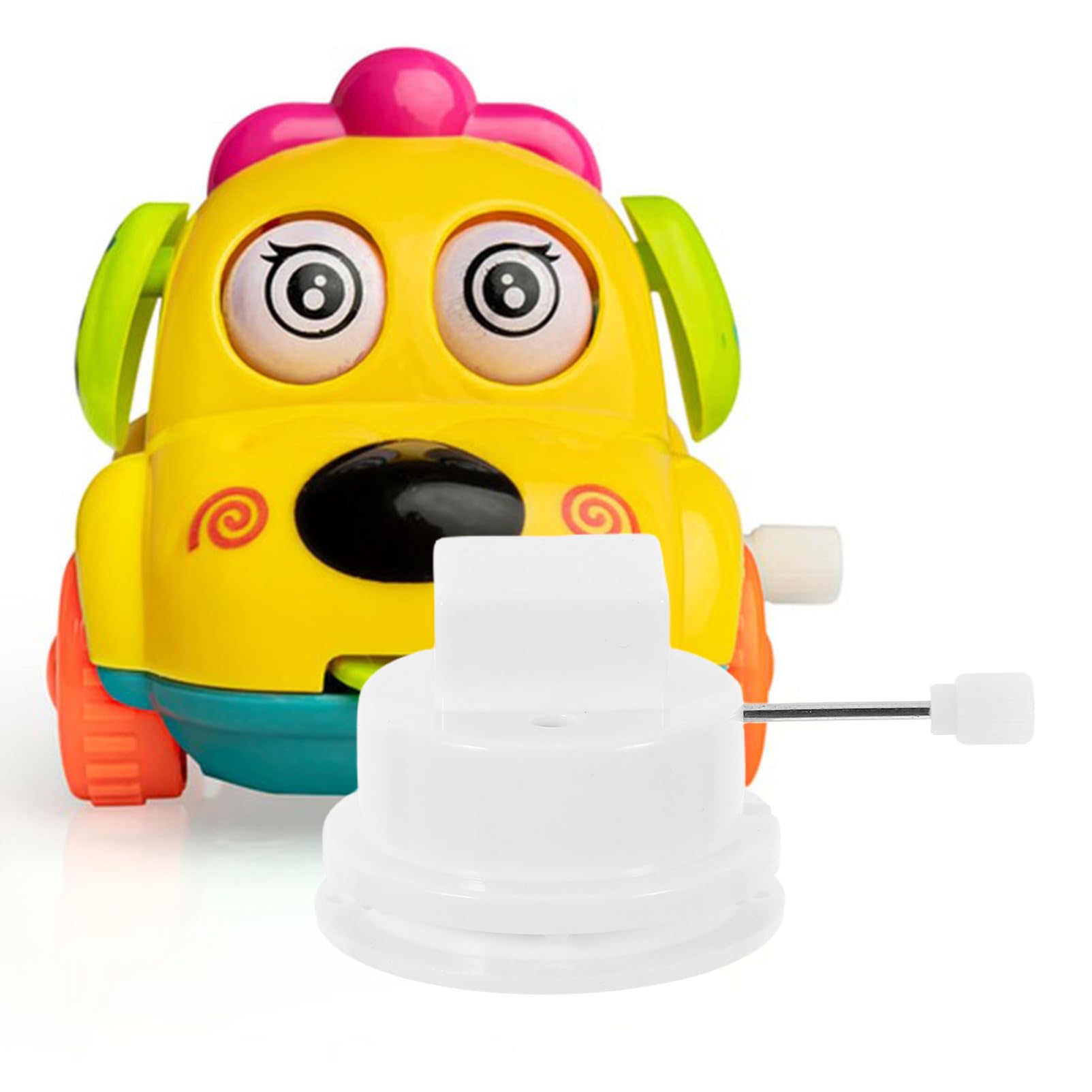 NUOBESTY Clockwork Legged Robot Movement Parts Wind Up Toys Mechanism Clockwork Walking Toy DIY Plaything Parts Replacement Accessories 2pcs