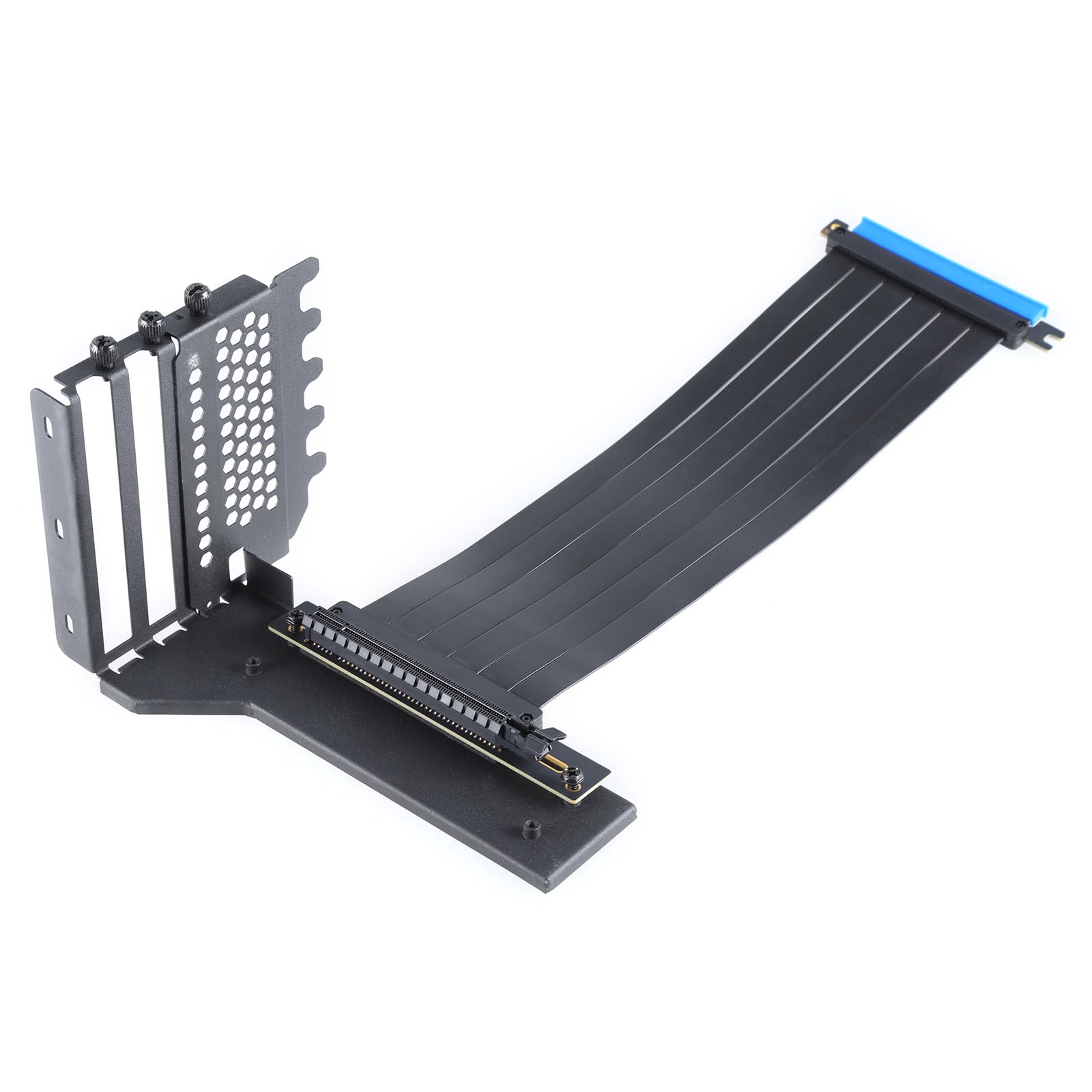 Soporte de ranura PCIE3.0, soporte vertical de GPU, soporte de montaje de dirección para tarjeta gráfica, con cable PCIE3.0 X16 para