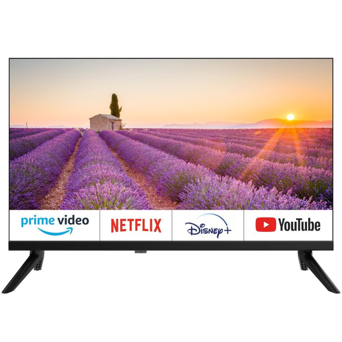 EQUINOXE Pack Téléviseur 22" Smart TV Android Camping-Car + Support TV