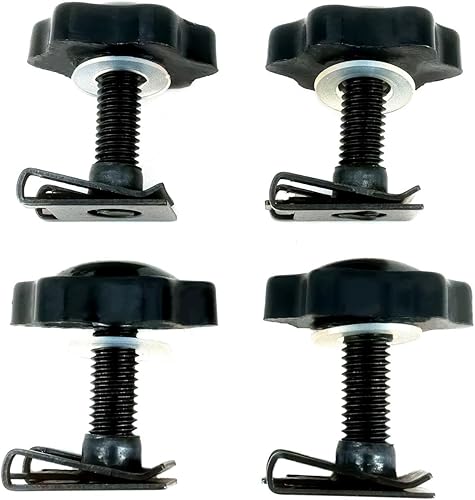 Miniatura 8 de Americruise - Cerraduras negras para alforjas de motocicleta, tornillos antirrobo para alforja para Harley Davidson Touring Street Glide Electra