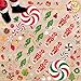 116PCS Christmas Peppermint Floor Stickers Footprints Decorations - Santa Claus/Elf/Candy/Snowman Decals Xmas Party Decor Supplies