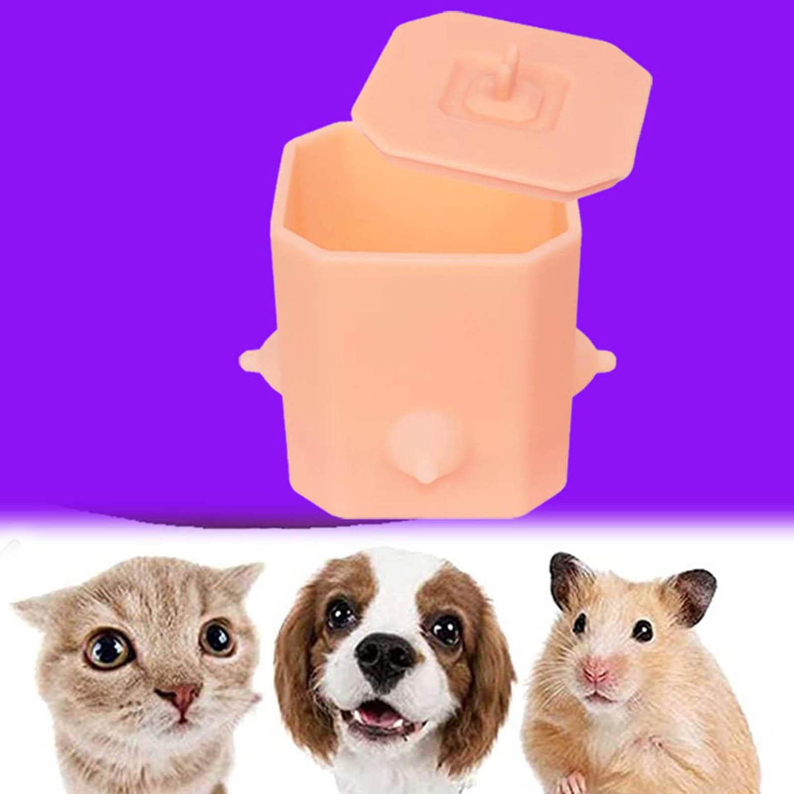 Mangeoire à lait en silicone pour chaton et chiot - 4 tétons - N° 4