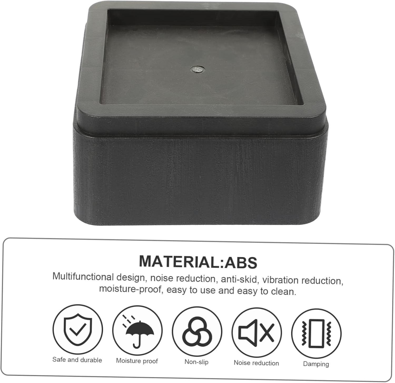 CHILDWEET 4pcs Adjustable Bed Furniture Risers Heightening Pads for Sofas Tables Chairs Non Slip Base for and Living Rooms Elevates Furniture for Better Ventilation