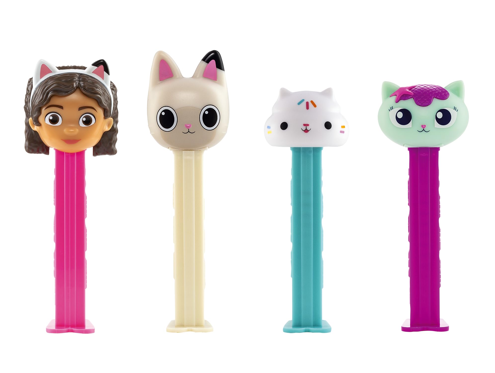 PEZ - PEZ Boîte Présentoir de 12 Blisters (1 distributeur + 1 recharge de bonbons) GABBY DOLL'HOUSE