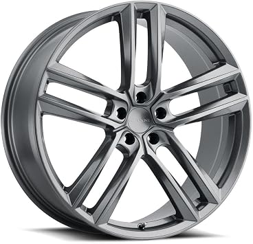 Vision 475 Clutch 18x8.5 5x108 +38mm Gunmetal Wheel Rim 18" Inch