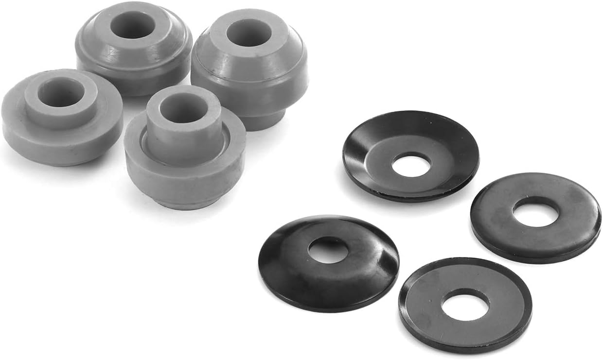 Metrix Premium Chassis Parts - Front To Frame Strut Rod Bushing Kit Fits 99-04 Chrysler 300M, 94-01 LHS, 94-96 New Yorker, 86-95 Mercury Sable, 88-02 Lincoln Continental, K8516, Made in Europe