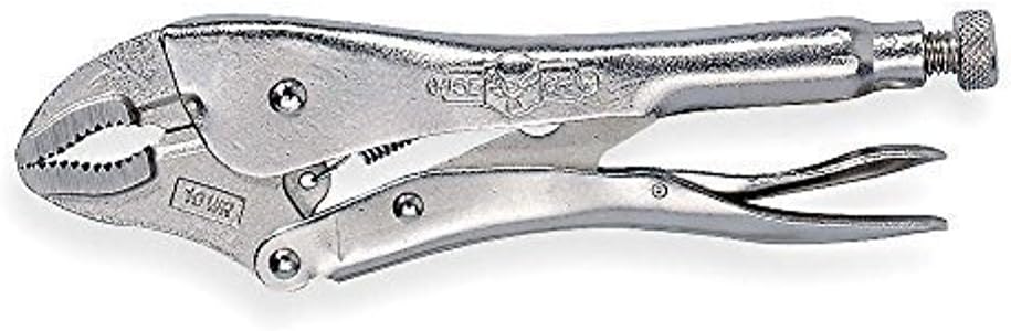 Irwin 0502L3 Vise-Grip 10WR 10" Curved Jaw Locking Pliers with Wire Cutter
