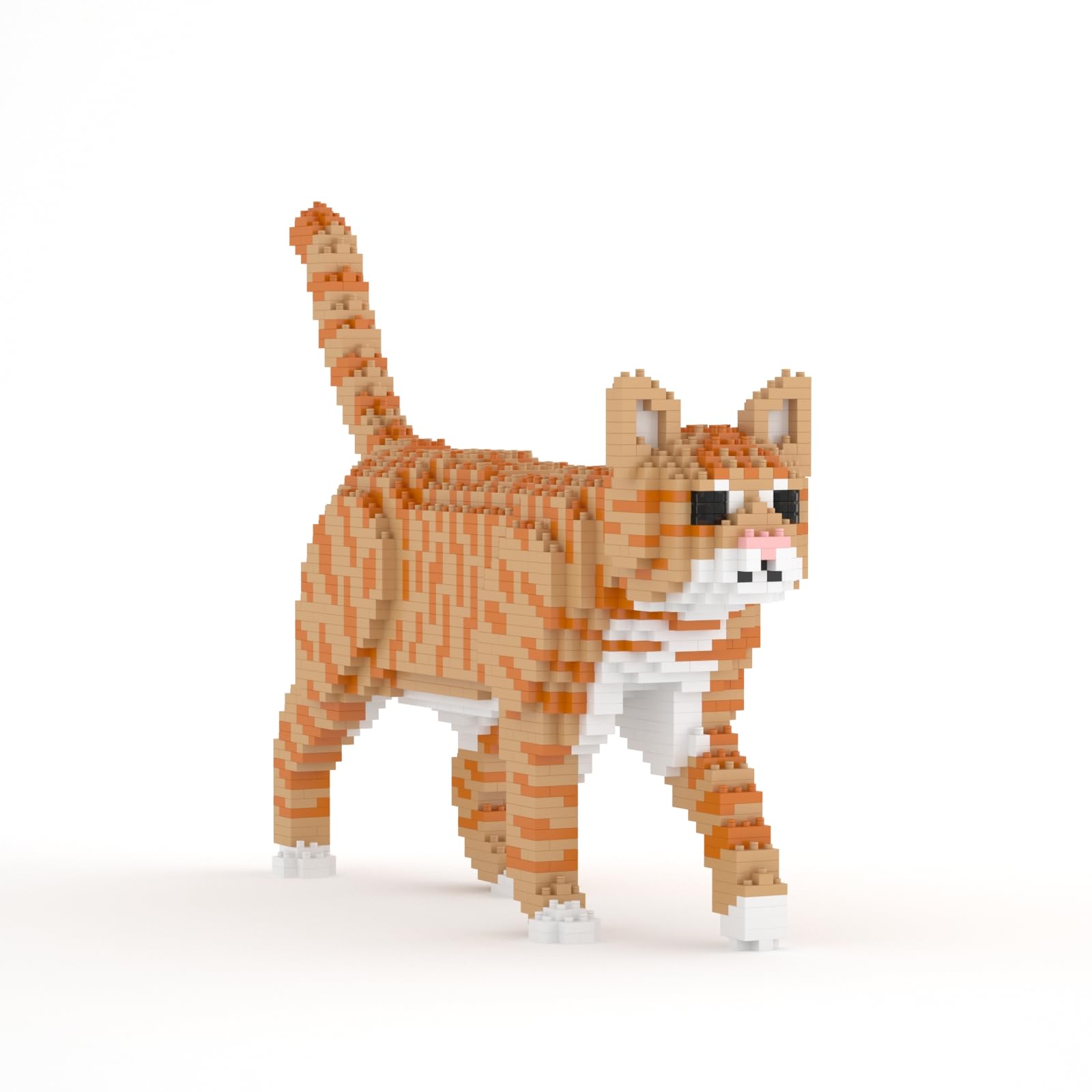 ◆Cat◆ Amazon.com: JEKCA Cat 03S-M01B | Tabby Cat Plastic Building Blocks