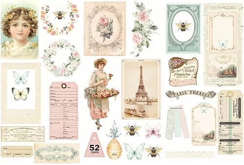 Vista 11 de Prima Marketing Miel Collection - Bloc de papel de 8 x 8 pulgadas, 32 hojas, diario, álbum de recortes