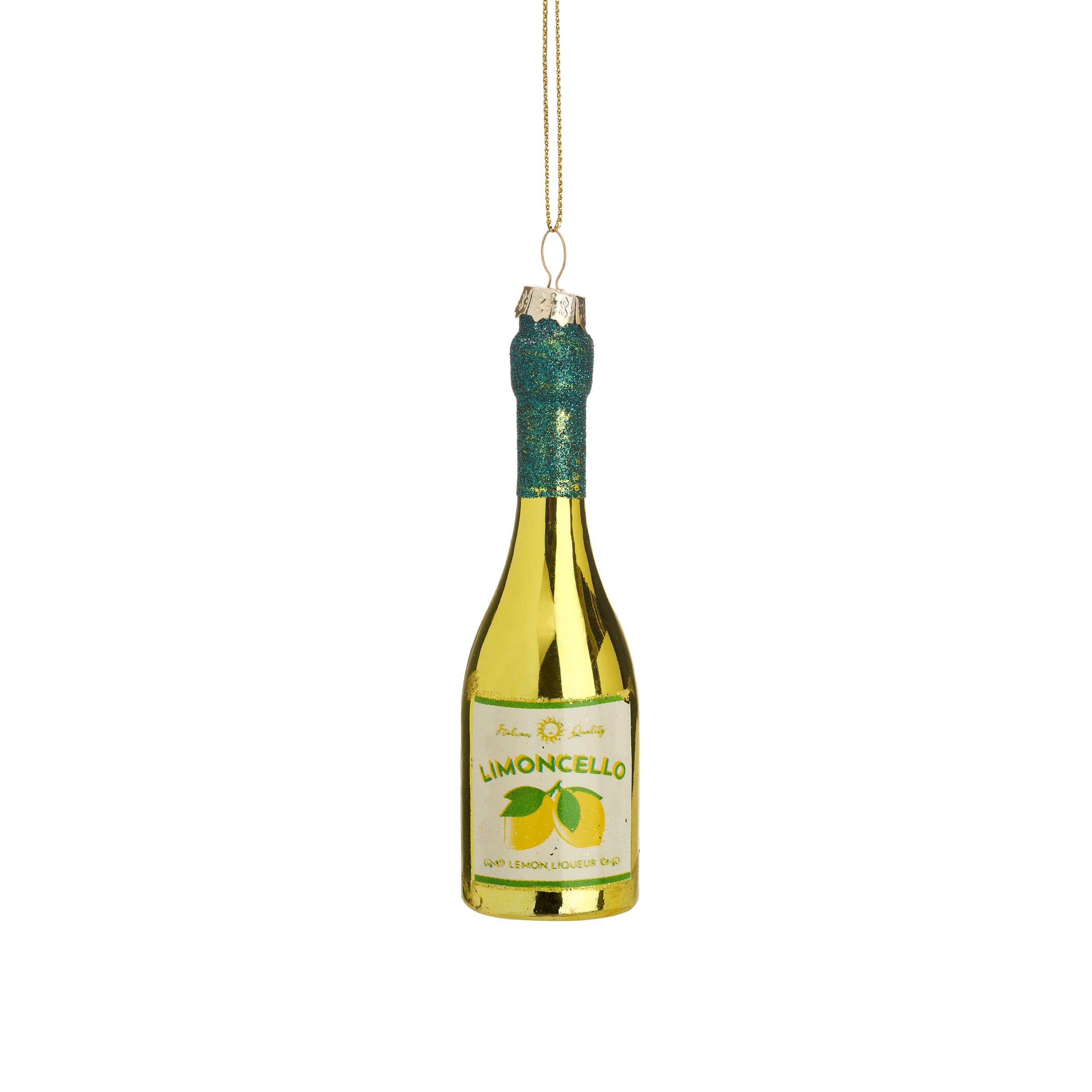 Sass & Belle Limoncello Shaped Bauble
