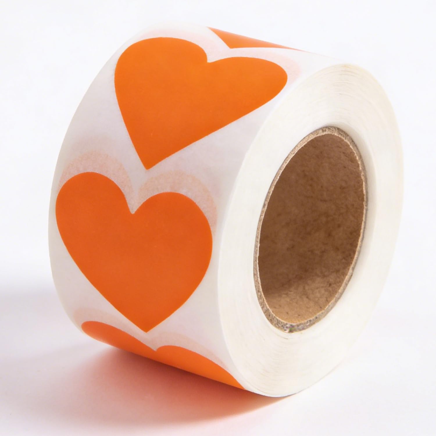 Valentine's Day Stickers,Heart Shape Label,Stickers for Gift Envelope Wedding Crafting Scrapbooking,Birthday Party Supplies, 2 Inch Adhesive Label 500