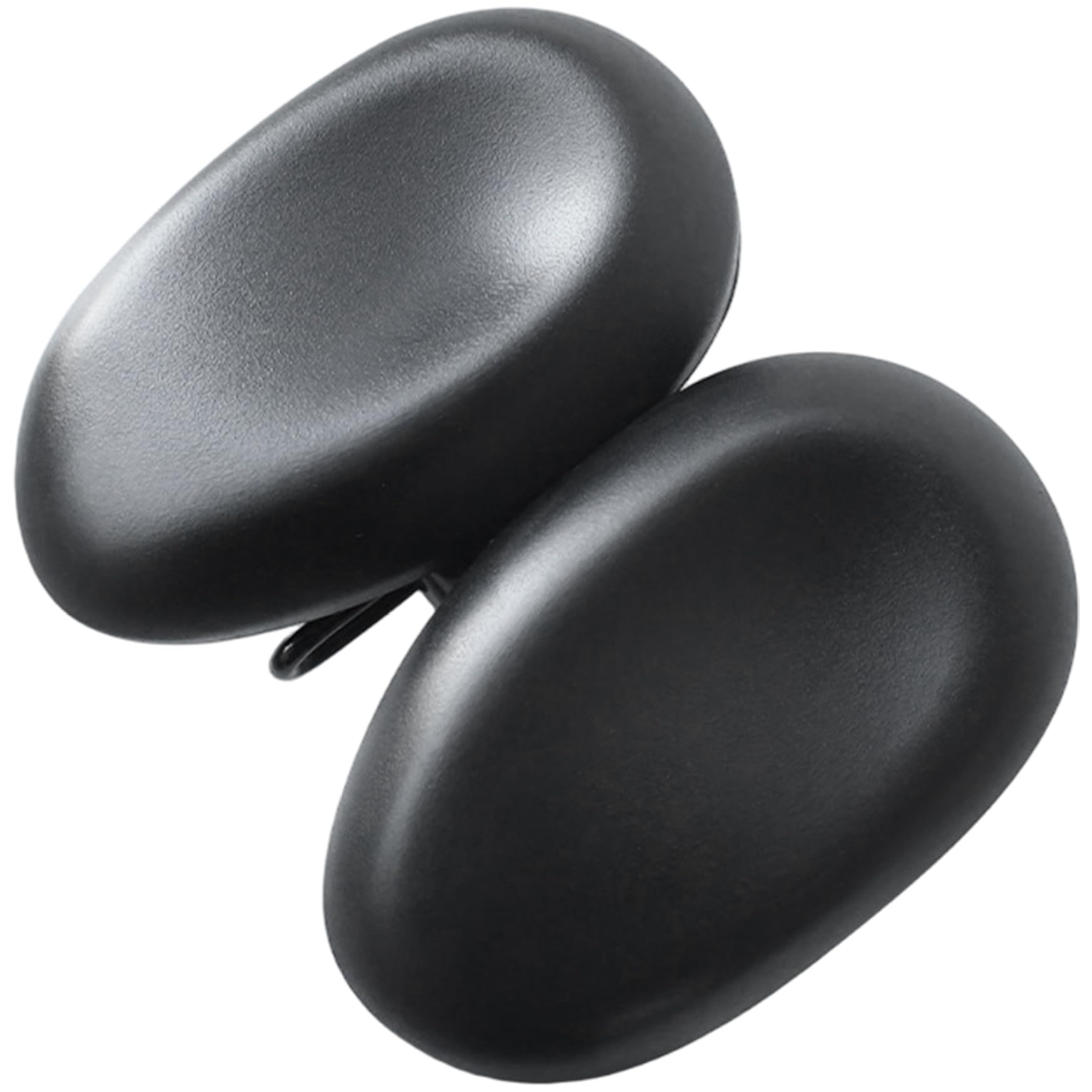 Grtheenumb Bike Saddle, Noseless Bike Seat, Comfortable PU Seat Cushion for Men Women Ergonomic Shock Absorption Soft Double Pad Saddle Cushion