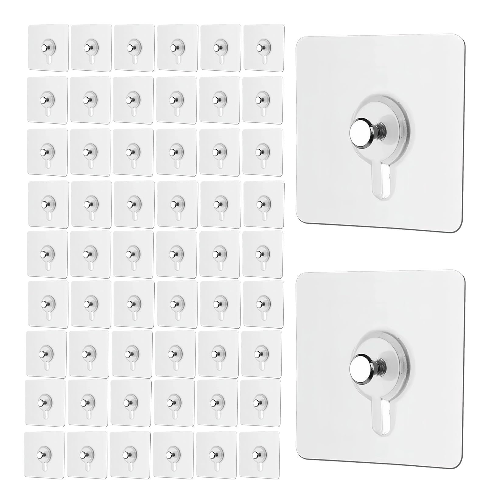Ganci Adesivi per Quadri 50 Pezzi Senza Chiodi per Foto Dipinti