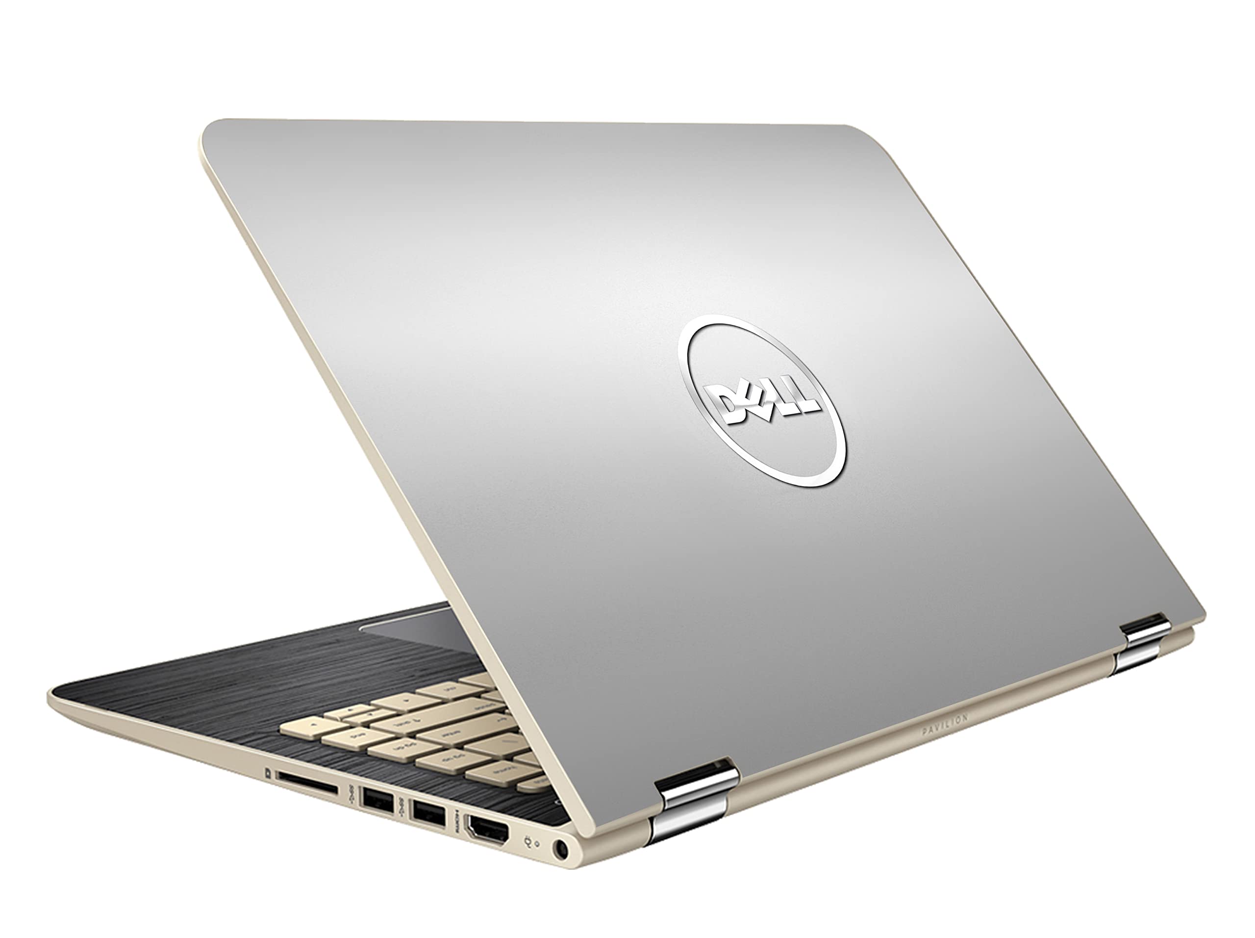 Glossy Designs Laptop Skin Sticker Laptop Cover Laptop Skin 15.6 inch Sticker Compatible for Dell/HP/Lenovo/Acer/Sony All Laptop Size Upto 15.6 Inch - Dell On Silver Line (B09T6Y757V) Amazon Price History, Amazon Price Tracker