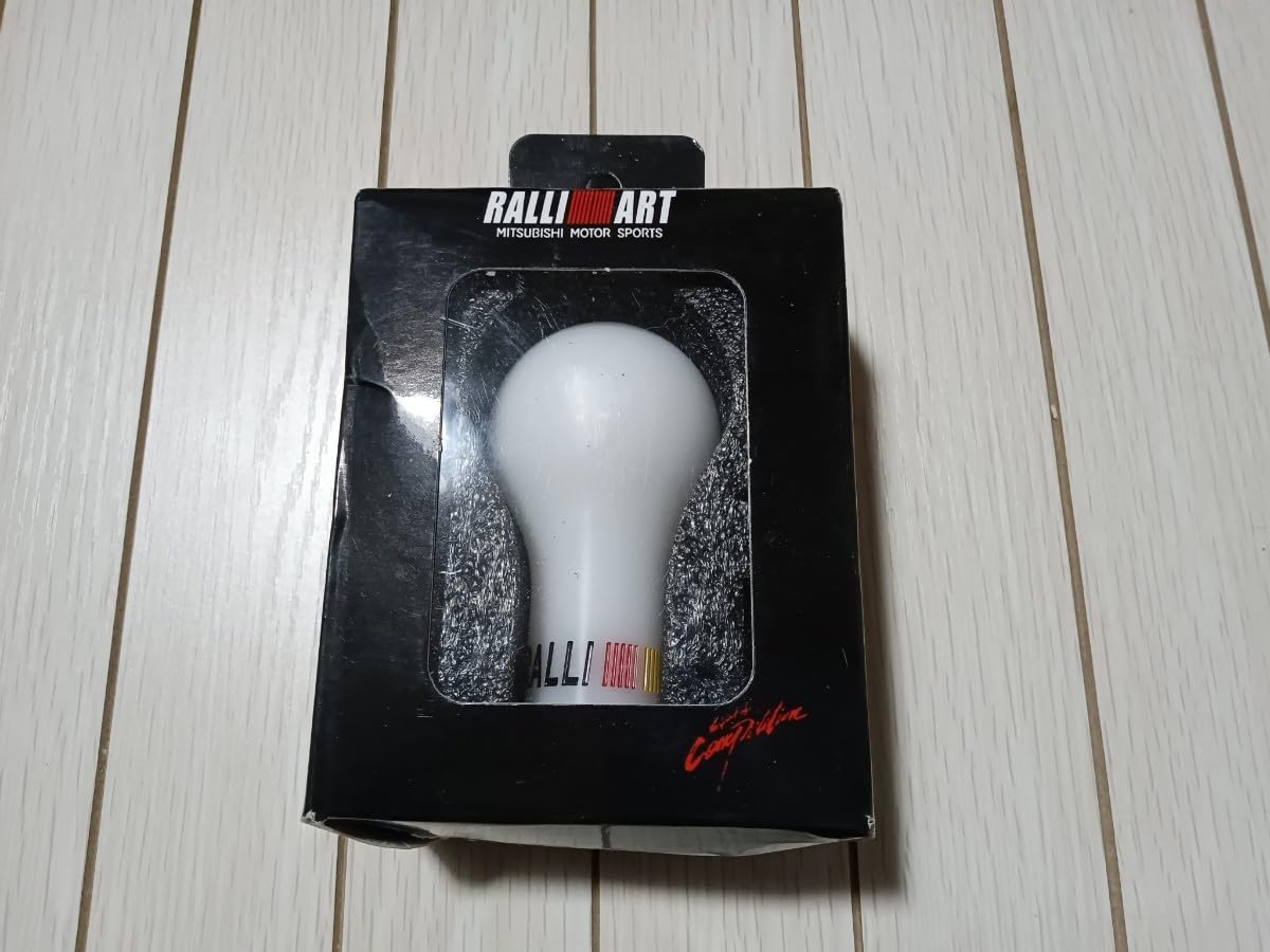 希少品 ラリーアート MT用 ジュラコンシフトノブ 本物！！