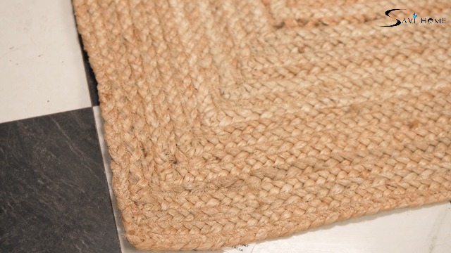 Tapete Savi Home Yute Natural 91x152 cm Trenzado miniatura 7