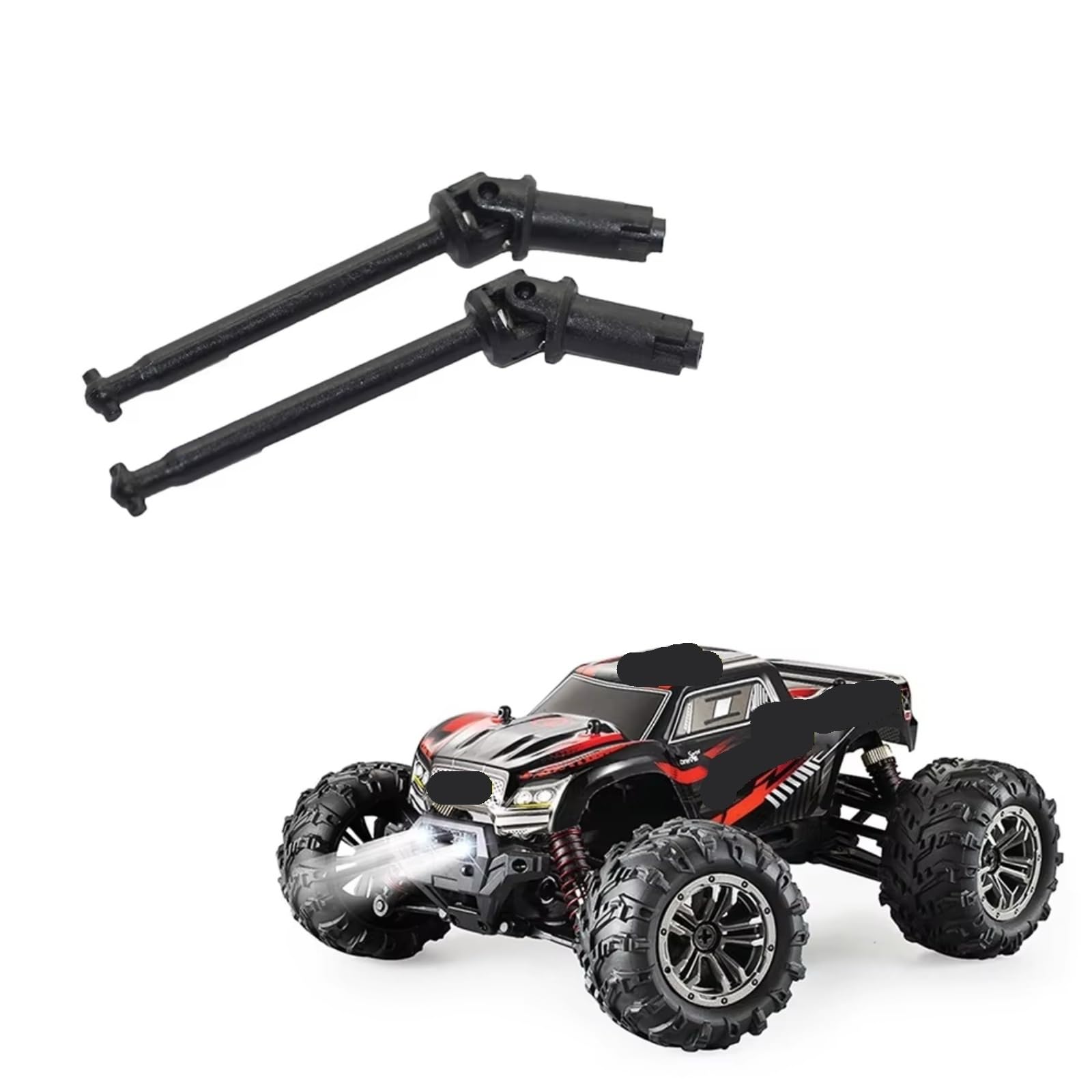 para XLH 9145 para Hosim 1/20 RC Eje De Transmisión Dogbones 2 Uds