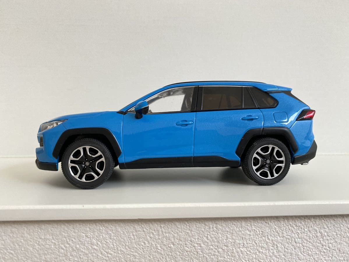 RAV4 ADVENTURE シアンメタリック カラーサンプル Amazon | 1/30 新型RAV4 ラブフォー ラブ4 アドベンチャー