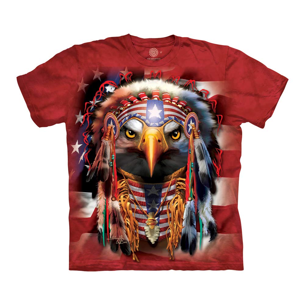 The MountainUnisex Native Patriot Eagle T-Shirt