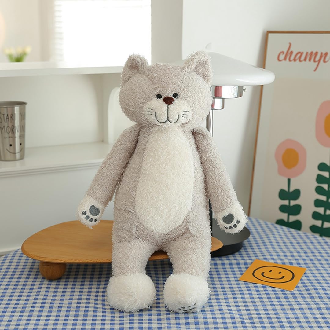 Amazon.co.jp: 動物のぬいぐるみ 柔らかい 猫 ぬいぐるみ 大きい 眠り 