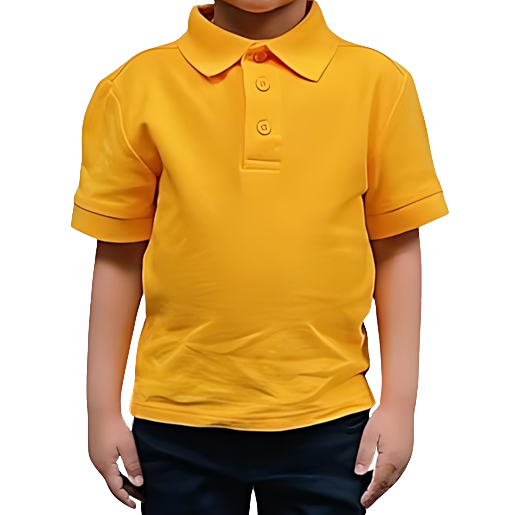 Access Unisex Kids' School Uniform Pique Polo